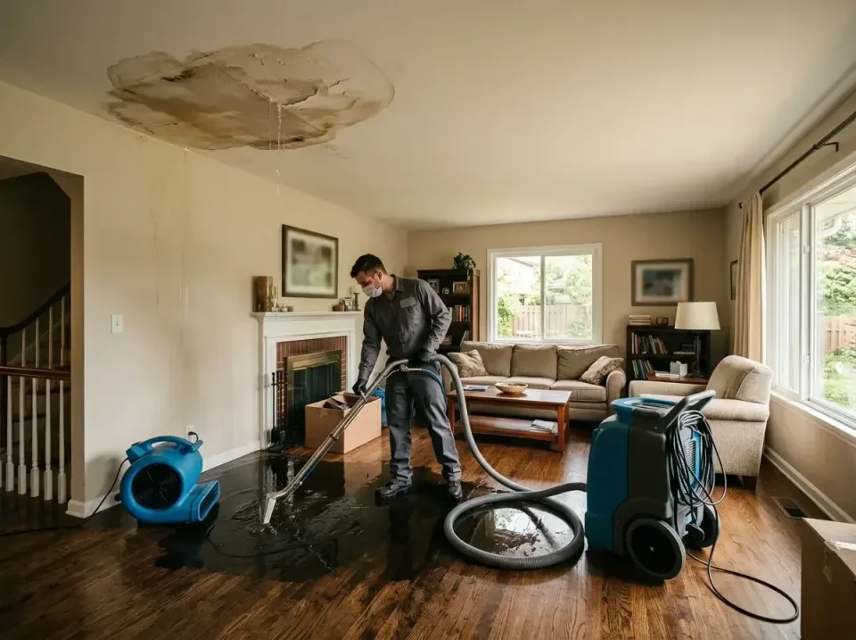 attic-pipe-burst-ceiling-drip-008 — frequently asked questions, Water Damage Restoration & Carpet Care in Milton, PA